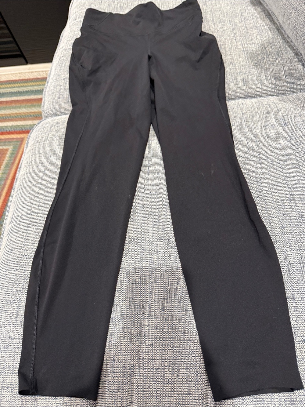 Women's Black Stretch Leggings with Flattering High Waist